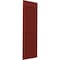 Ekena Millwork 18W x 77H Americraft Two Equal Louver Exterior Real Wood Shutters, Pepper Red, PR RW101LV18X77MRH - alternate 6